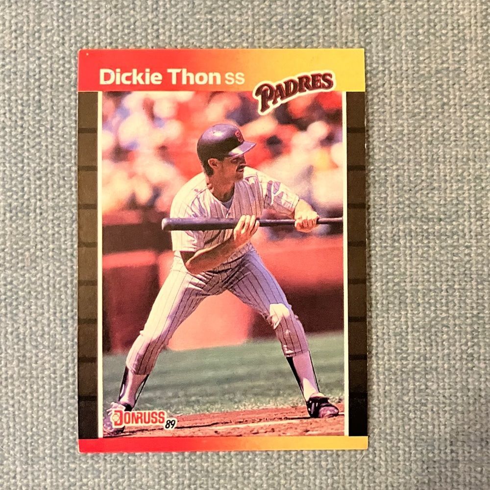1989 Donruss San Diego Padres Baseball Card Trading Card